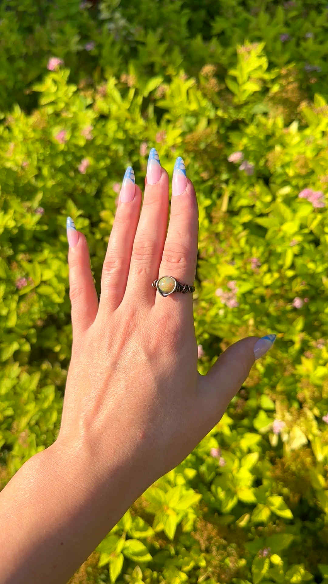 Opal Golden Copper Ring *Size 7*